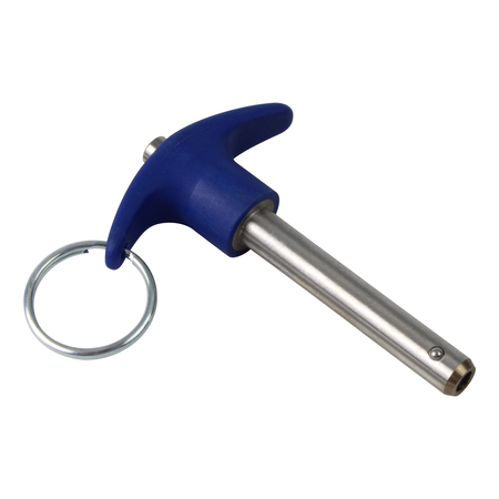 Pos Lock 3/8 x 2 T-Handle Blue -  G.L. HUYETT, PLTB-0375-2000